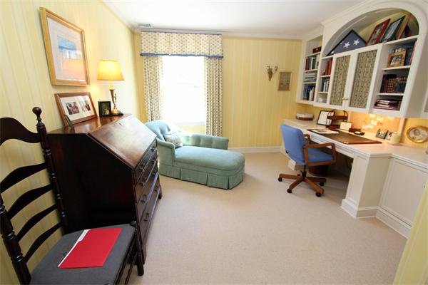 1 Channing Road Dedham, MA 02026 - Photo 20 of 22 a view of a workspace with furniture and a window