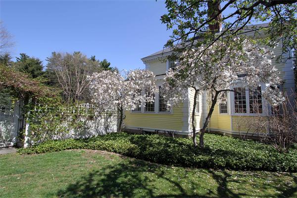 1 Channing Road Dedham, MA 02026 - Photo 4 of 22 a view of a backyard