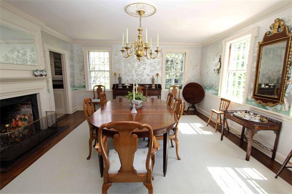 1 Channing Road Dedham, MA 02026 - Photo 10 of 22 a view of a dining room with furniture window and wooden floor