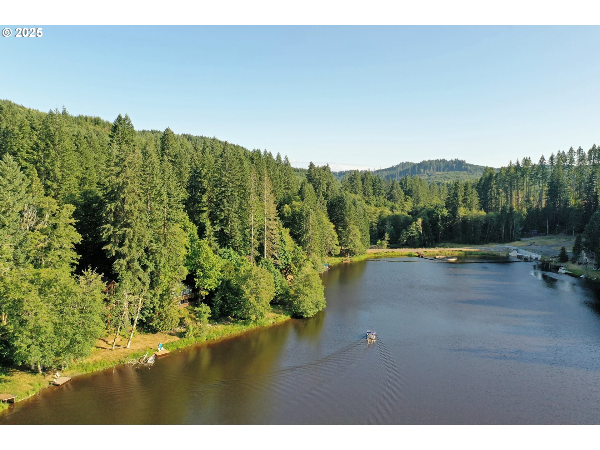 71397 Fishhawk Road Clatskanie, OR 97016 - Photo 44 of 48 a view of a swimming pool and a yard