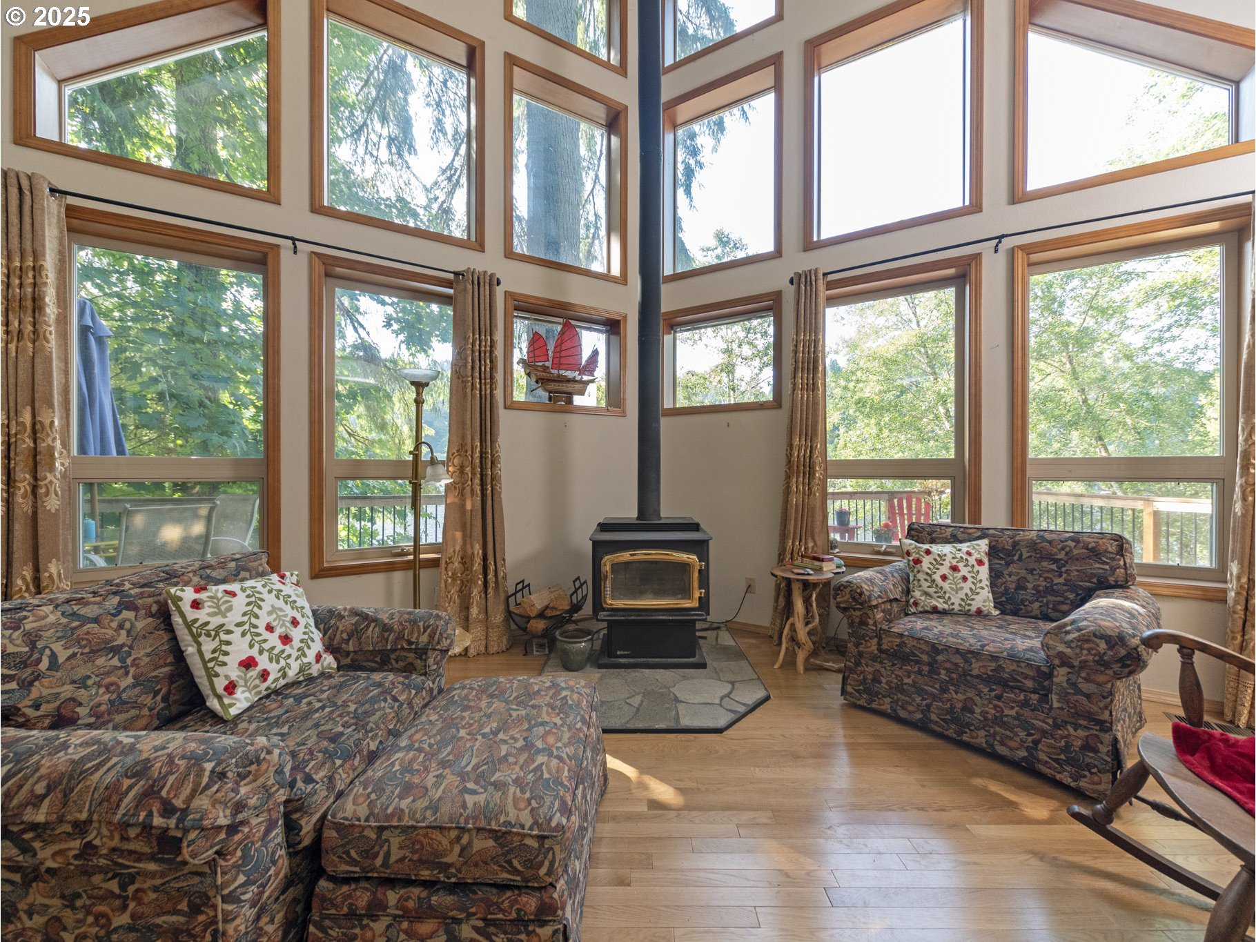 71397 Fishhawk Road Clatskanie, OR 97016 - Photo 6 of 48 a bedroom with furniture and a large window