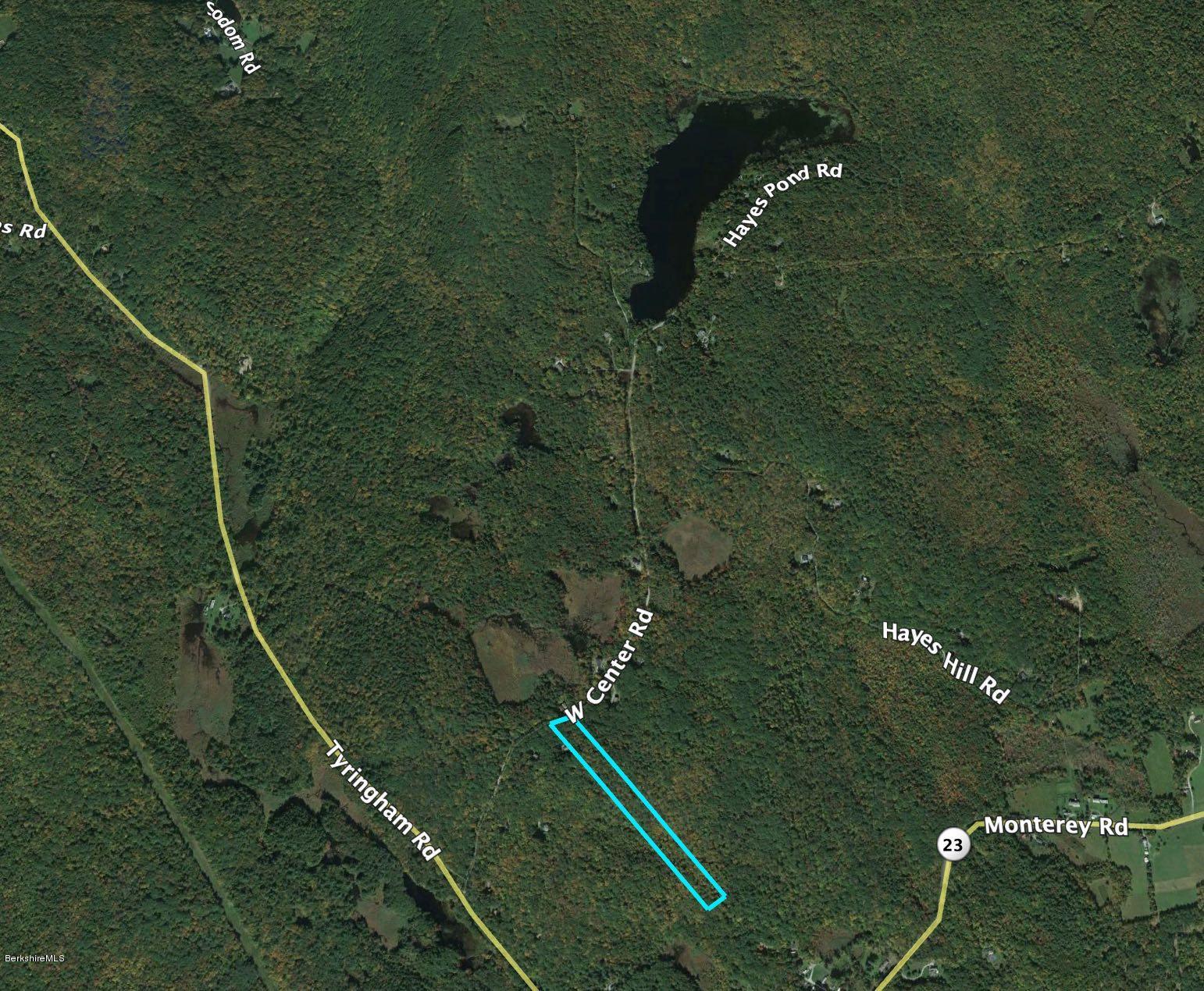 16 West Center Road Otis, MA 01253 - Photo 3 of 7 a aerial view of a house