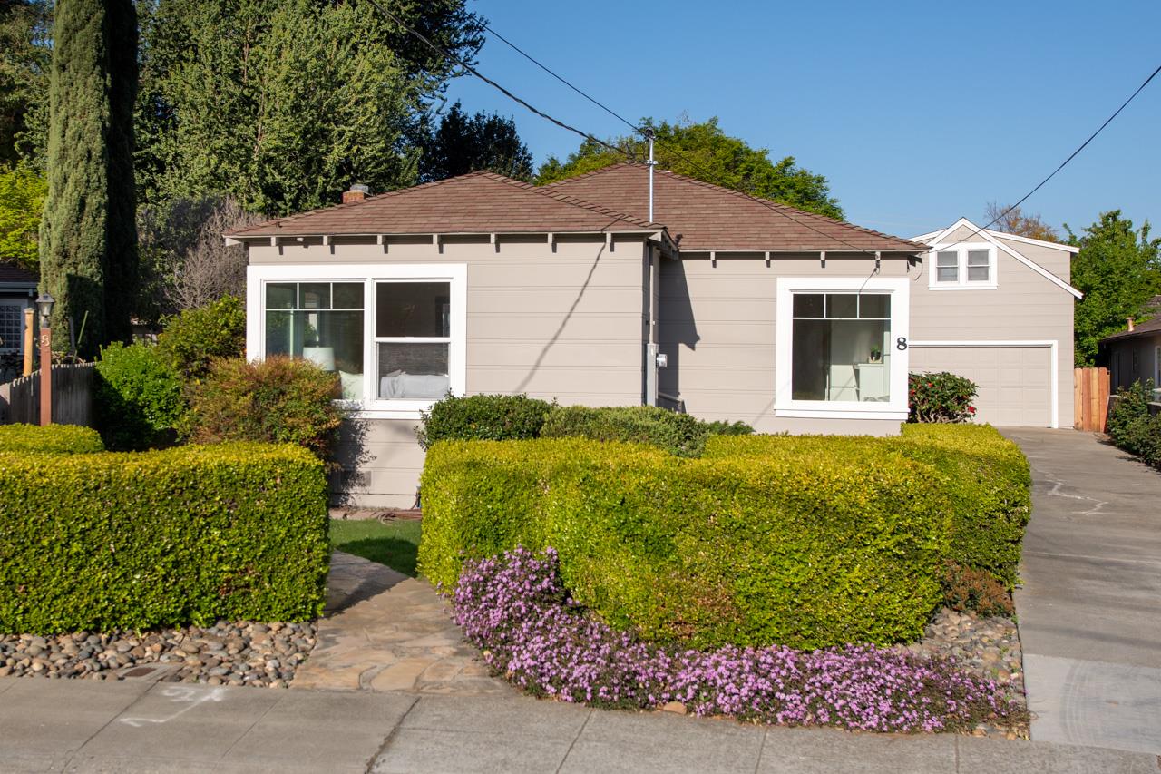 8 Oak Court Sunnyvale, CA 94086 - Photo 1 of 30 a view of a house with backyard and garden