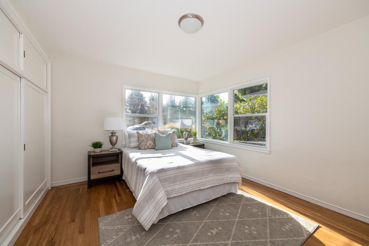 8 Oak Court Sunnyvale, CA 94086 - Photo 16 of 30 a bedroom with a bed and a window