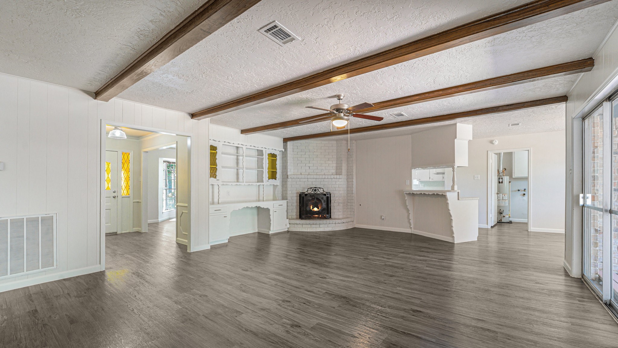 1003 Pear Tree Lane Houston, TX 77073 - Photo 2 of 15 a view of a livingroom with wooden floor