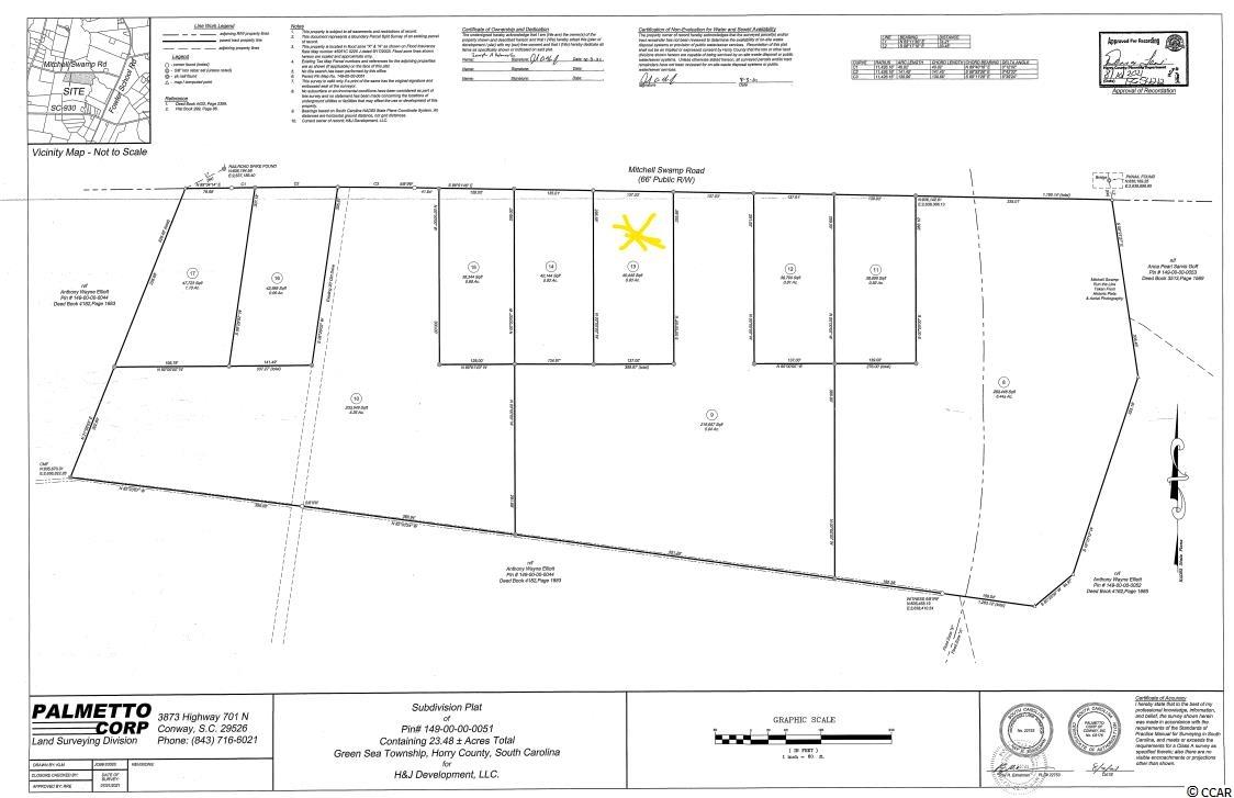 Lot 13 Mitchell Swamp Road Loris, SC 29569 - Photo 2 of 2 Gallery Image 2