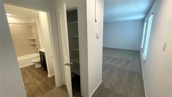 a view of a garden from a window