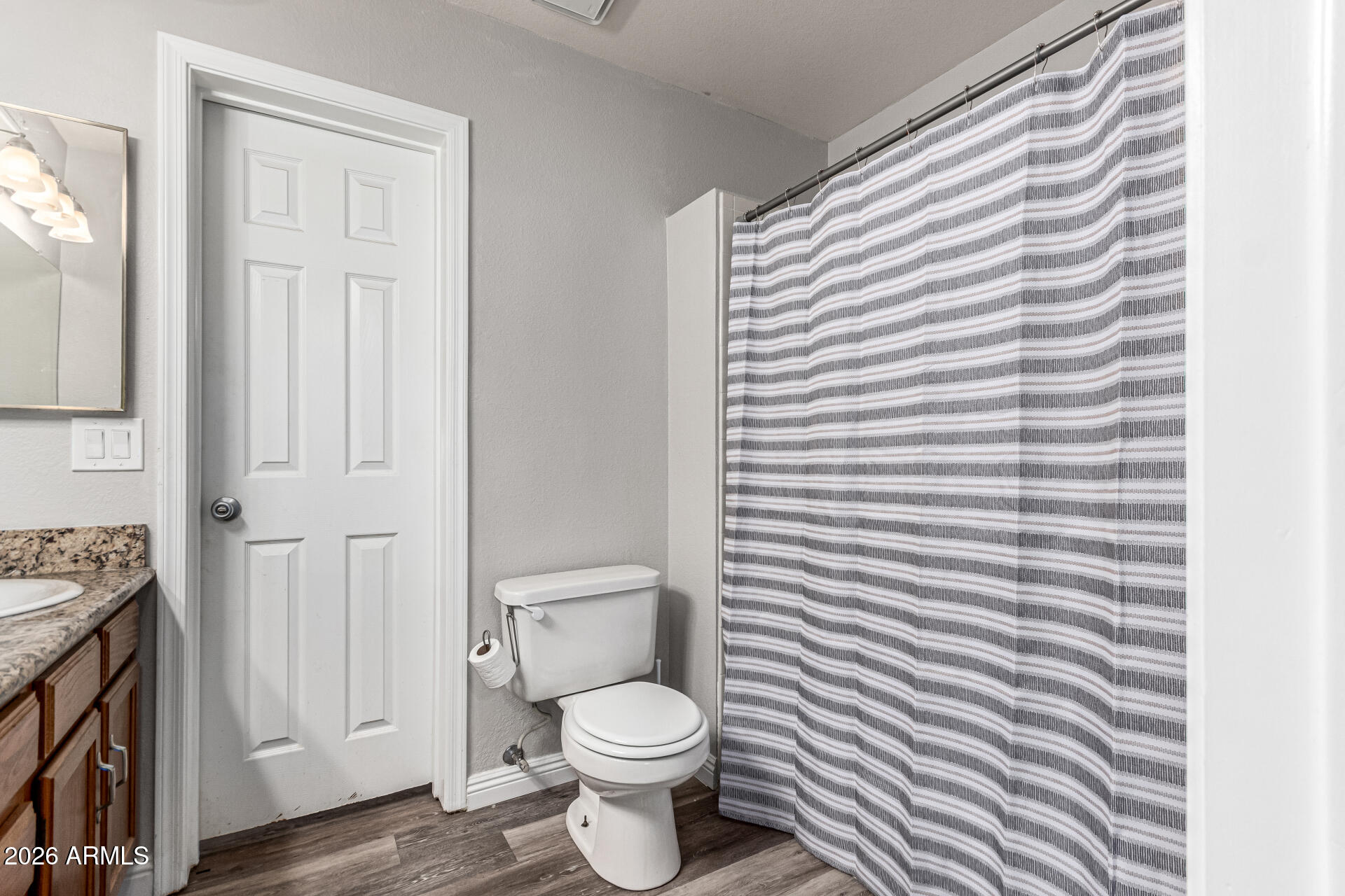 567 West Spur Avenue Gilbert, AZ 85233 - Photo 21 of 42 a white toilet sitting next to a bathroom sink