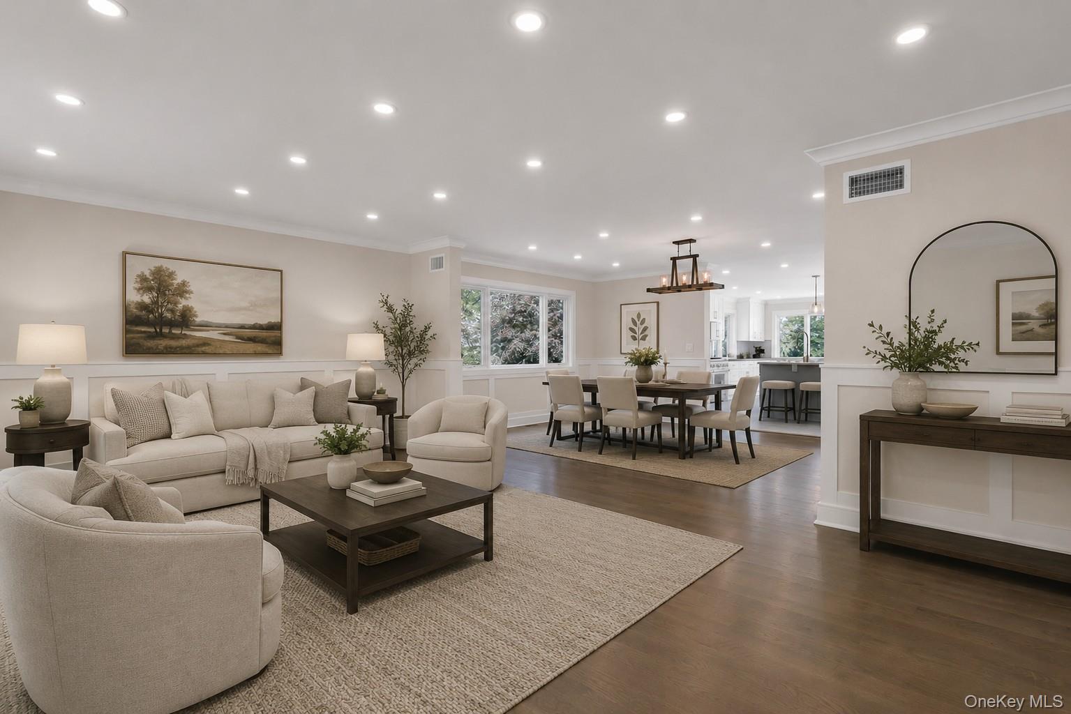 52 Woodland Road Roslyn, NY 11576 - Photo 8 of 50 Staged LR/DR