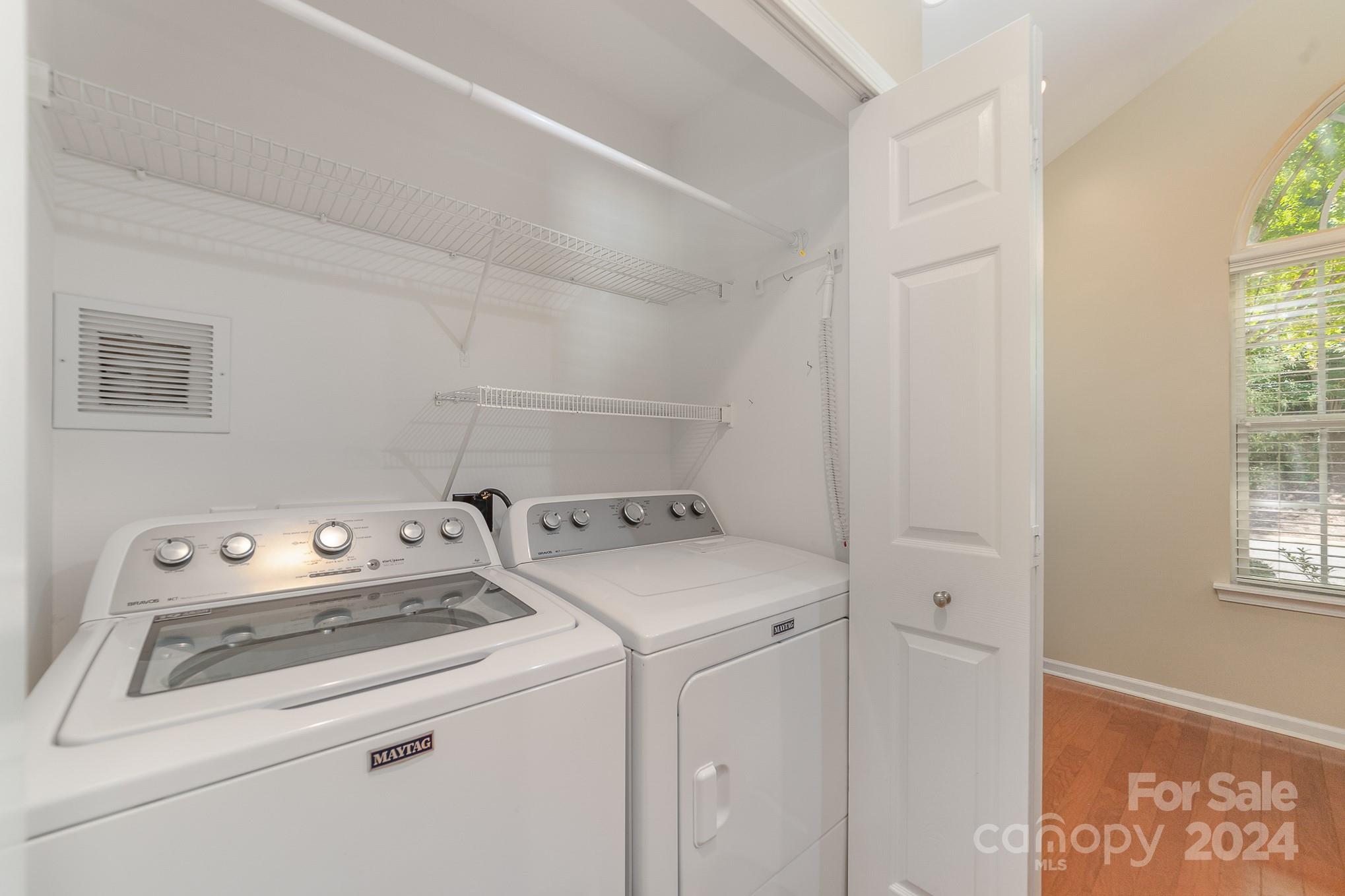 11546 Rabbit Ridge Road Charlotte, NC 28270 - Photo 8 of 17 a utility room with dryer and washer