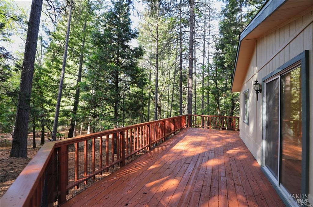 9356 Rockys Road Kelseyville, CA 95451 - Photo 18 of 24 a view of balcony with wooden floor