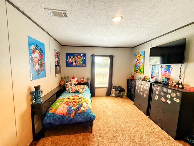 36469 1330th Road Wewoka, OK 74884 - Photo 33 of 39 Carpeted room with a flush-mount ceiling light and a window with blinds