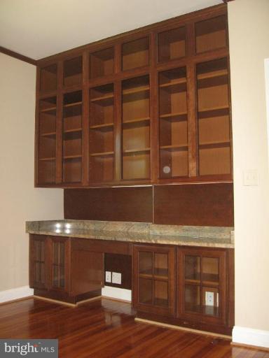 6402 Meadowridge Road Elkridge, MD 21075 - Photo 5 of 21 Main Level Office w/Custom Built In Shelves