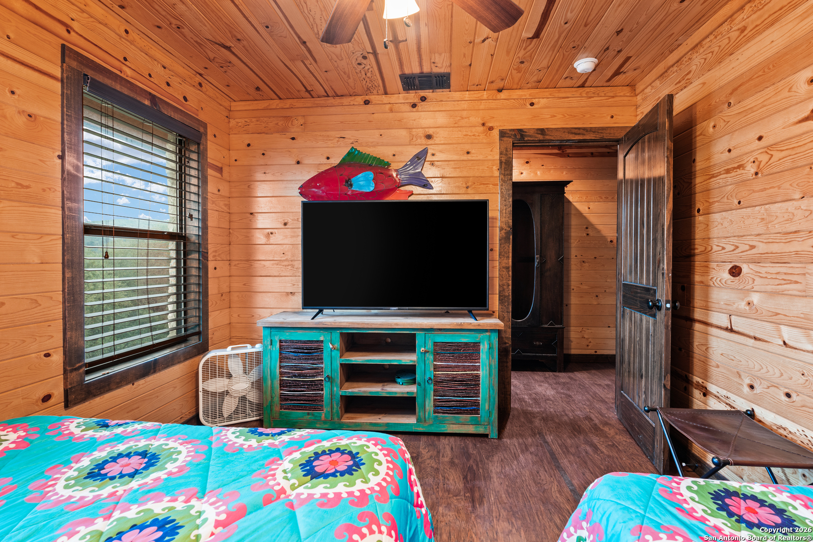 1539 River Road Concan, TX 78838 - Photo 33 of 45 a front view of a house with garden