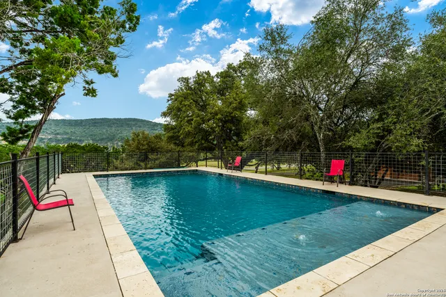 a view of outdoor space with seating