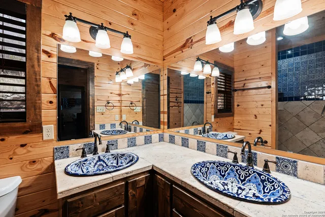 a view of a lobby with a table and chairs