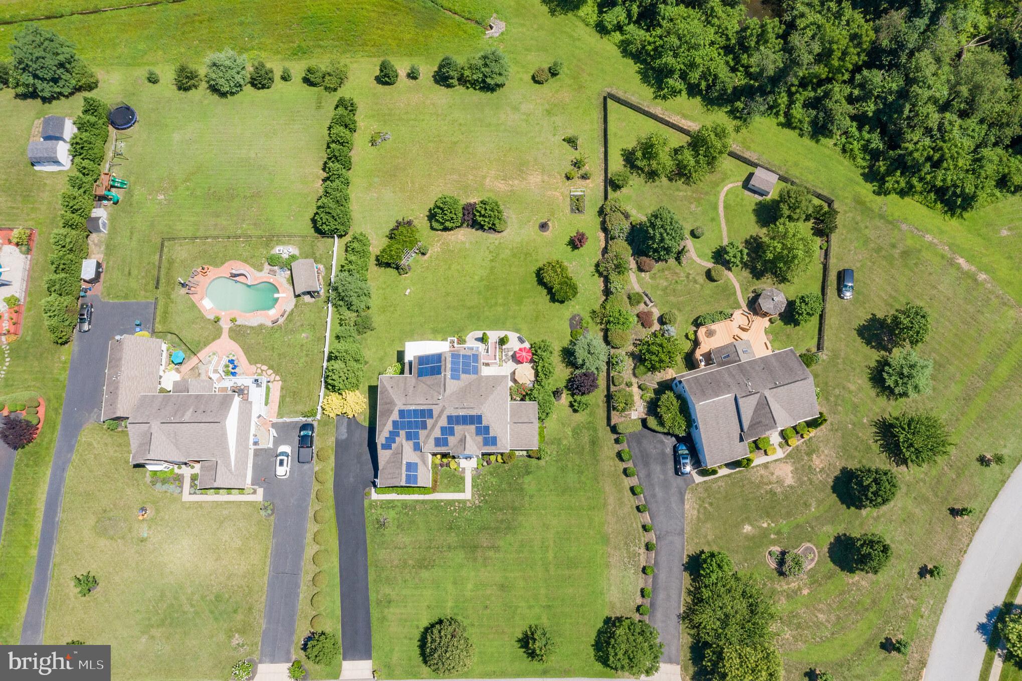114 Quail Ridge Way Mickleton, NJ 08056 - Photo 2 of 40 Aerial view