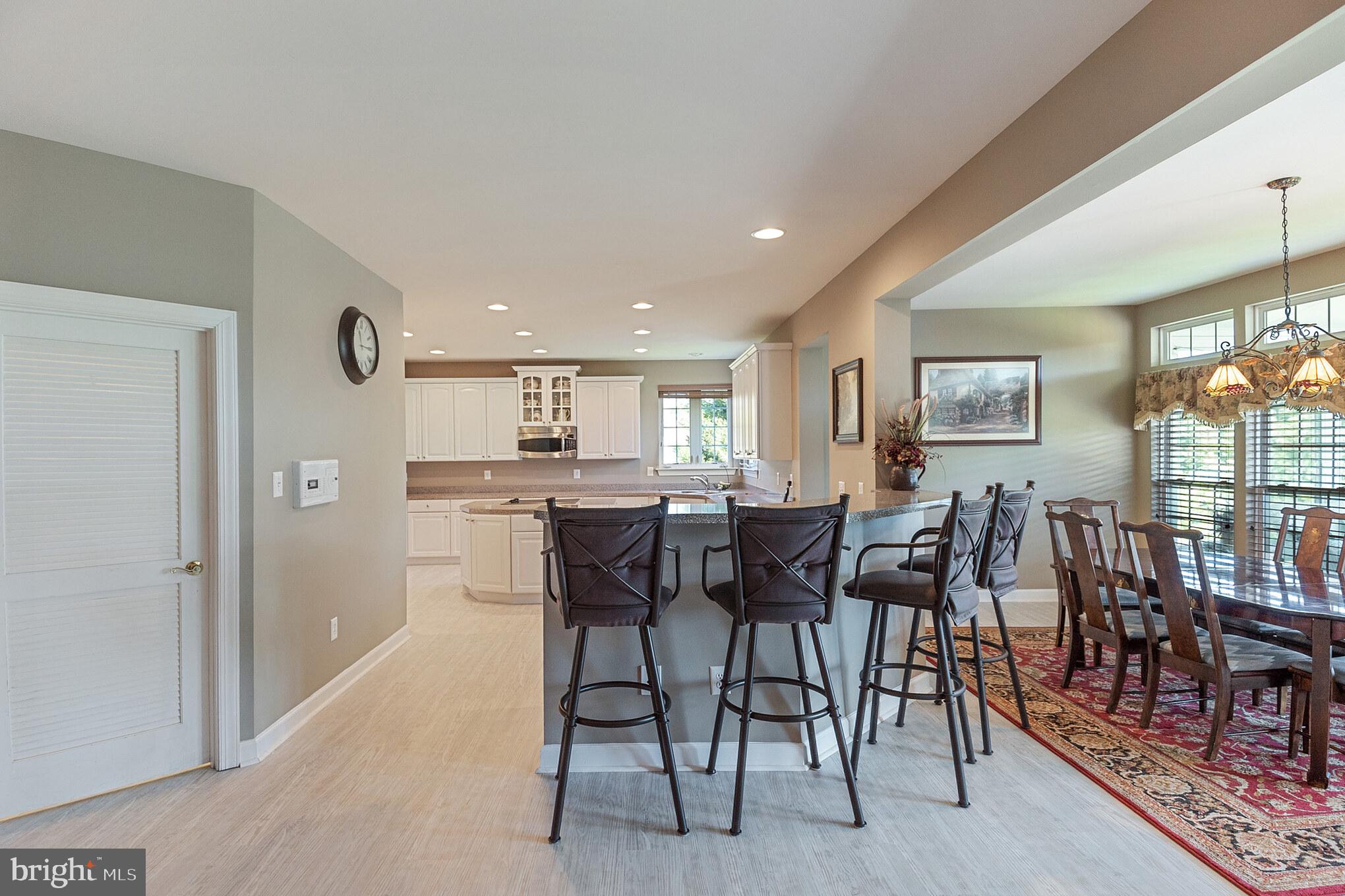 114 Quail Ridge Way Mickleton, NJ 08056 - Photo 3 of 40 Kitchen with breakfast bar and morning room