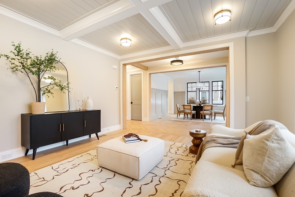 407 High Rock Street Needham, MA 02492 - Photo 3 of 36 a living room with furniture and a couch