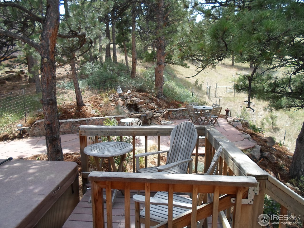 8443 Middle Fork Road Boulder, CO 80302 - Photo 5 of 12 View of backyard