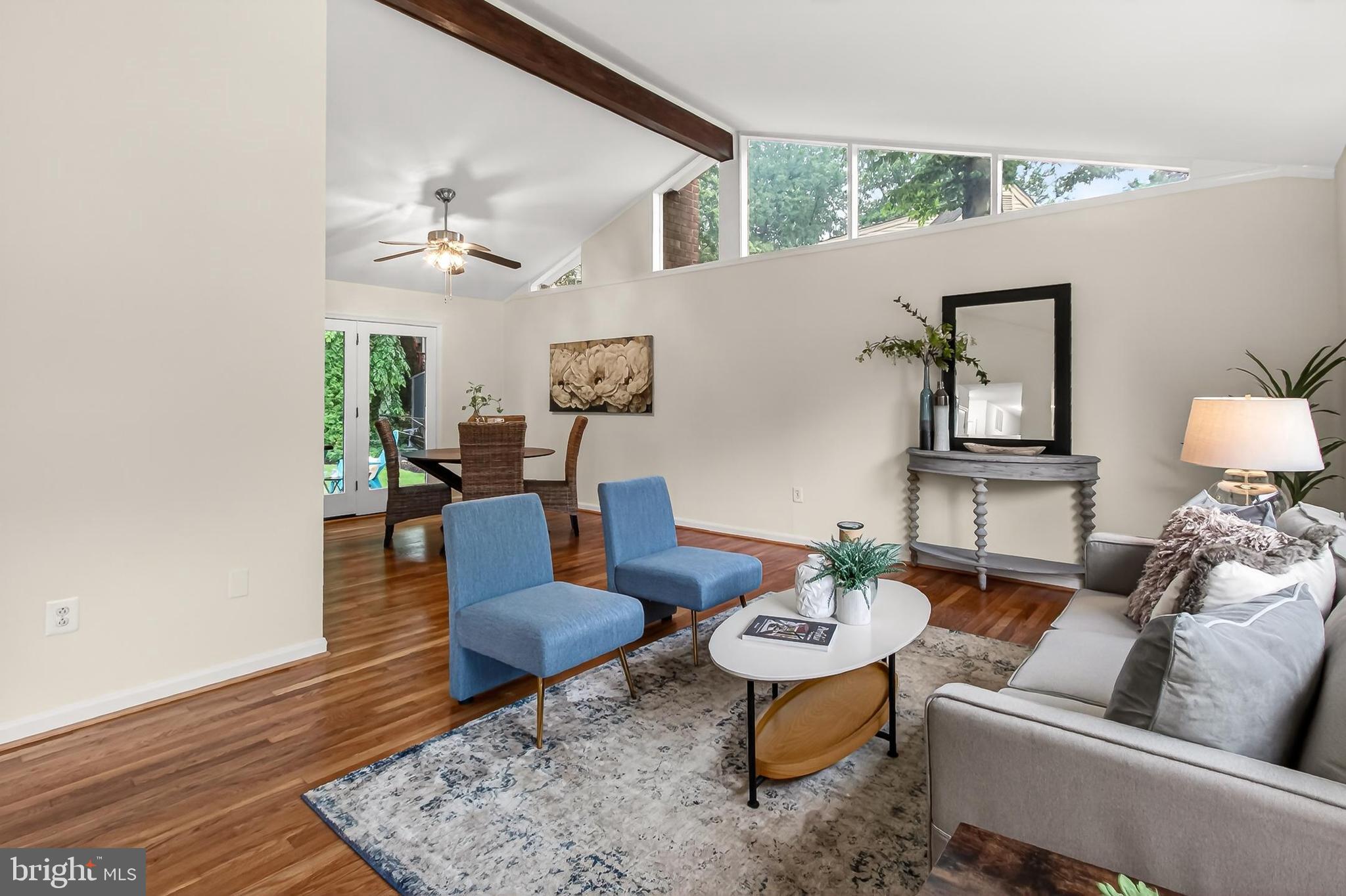 5502 Kempton Drive Springfield, VA 22151 - Photo 12 of 49 So much light coming through the vaulted windows