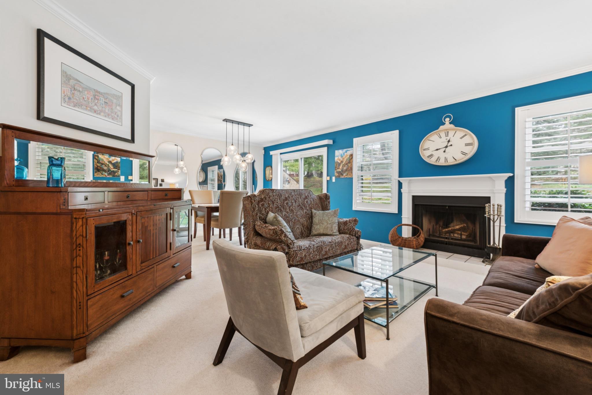 56 Woodstream Drive Chesterbrook, PA 19087 - Photo 16 of 34 Charming living space with vibrant hues.