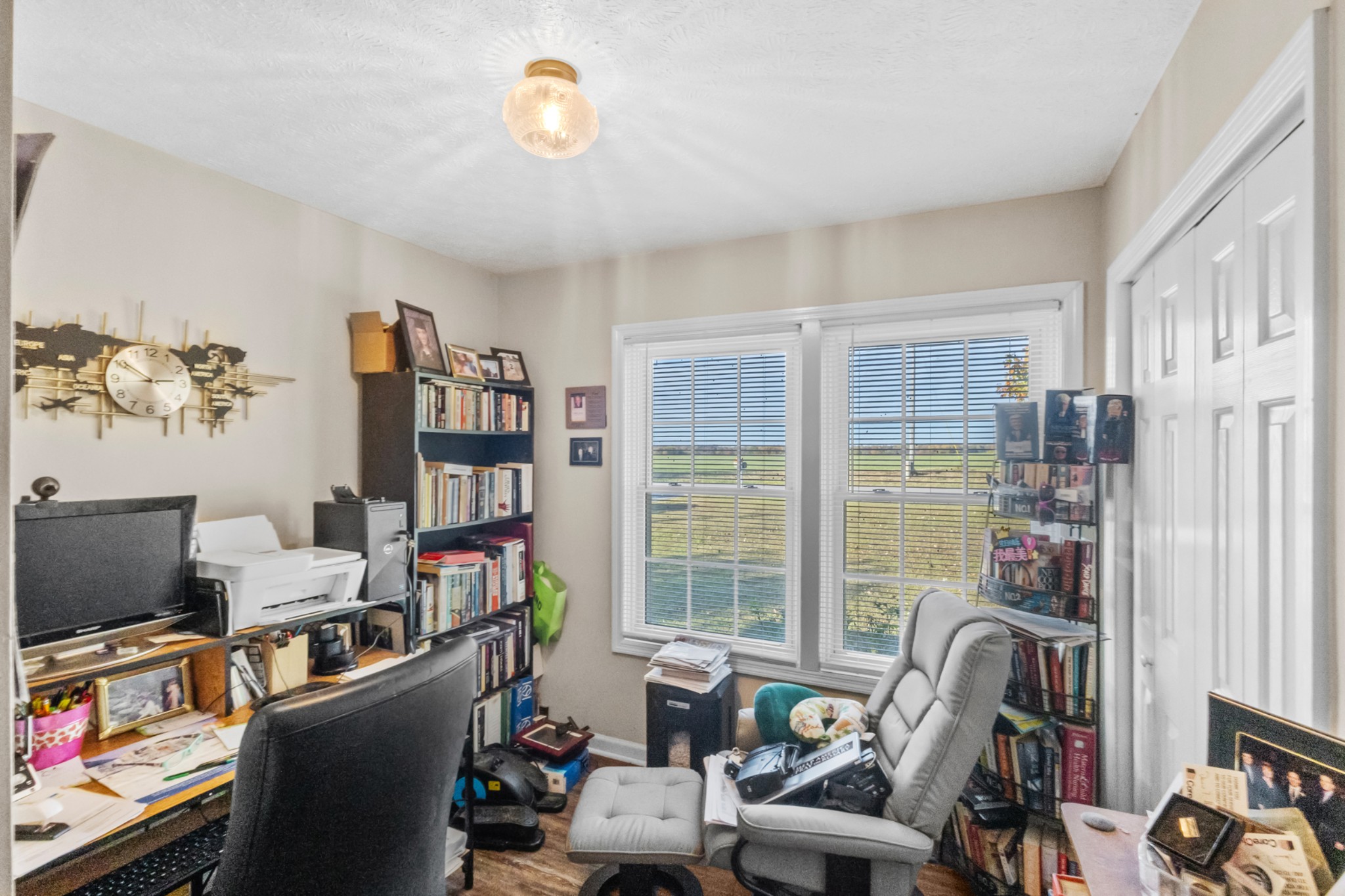 580 Gregory Road Westmoreland, TN 37186 - Photo 30 of 45 a view of a workspace with furniture and a window