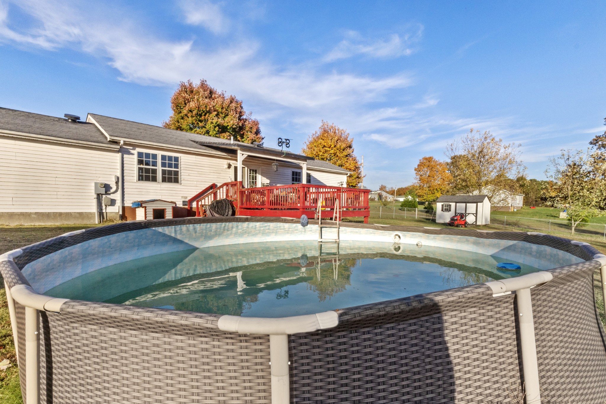 580 Gregory Road Westmoreland, TN 37186 - Photo 38 of 45 a view of outdoor space yard and swimming pool