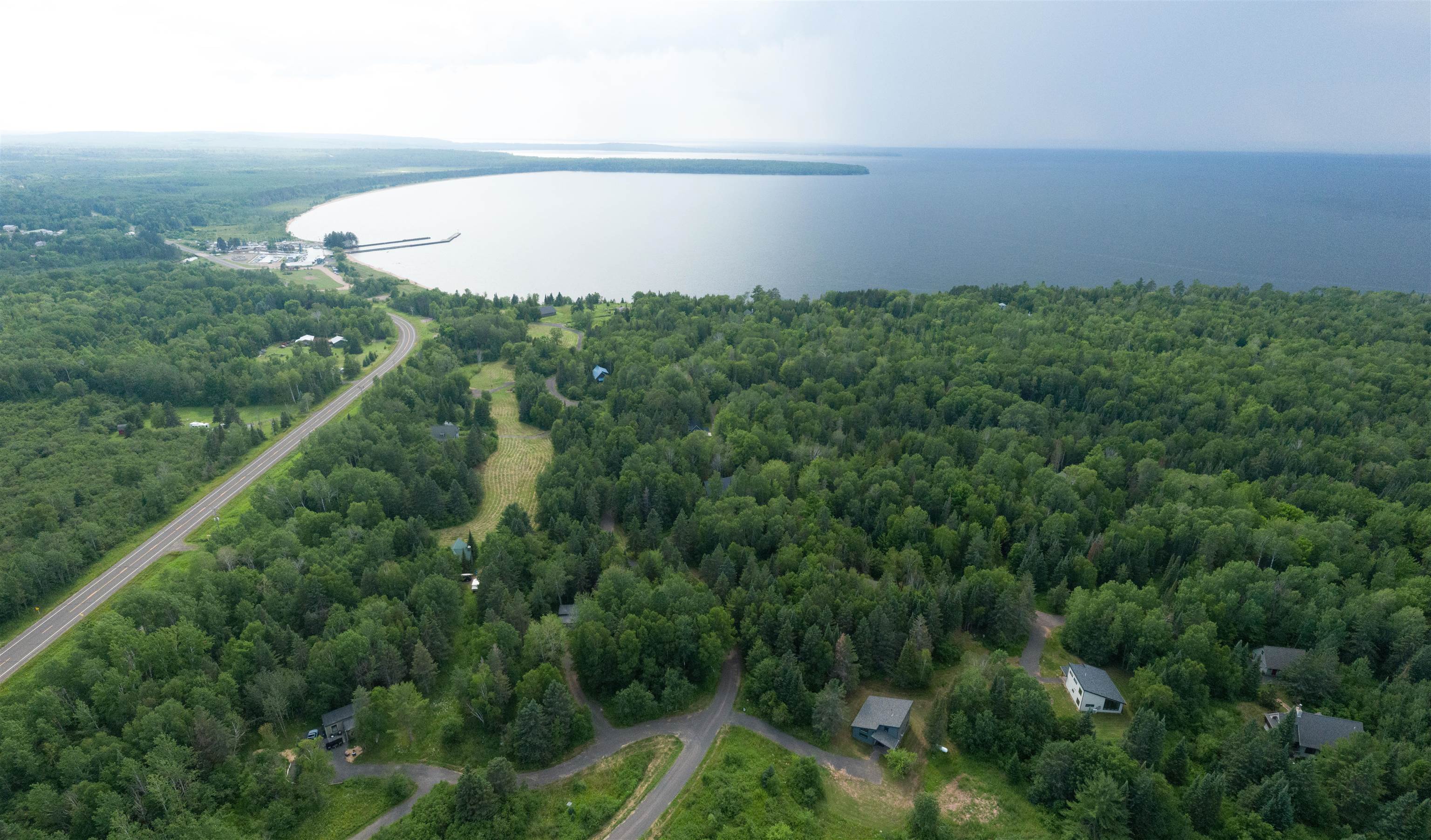 23190 Sawgrass Road Cornucopia, WI 54827 - Photo 7 of 23 Drone / aerial view with a water view