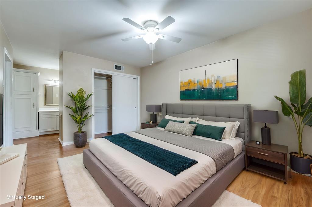 2240 Tarpley Road, Unit 32 Carrollton, TX 75006 - Photo 13 of 15 2nd Floor Guest Room Virtually Staged