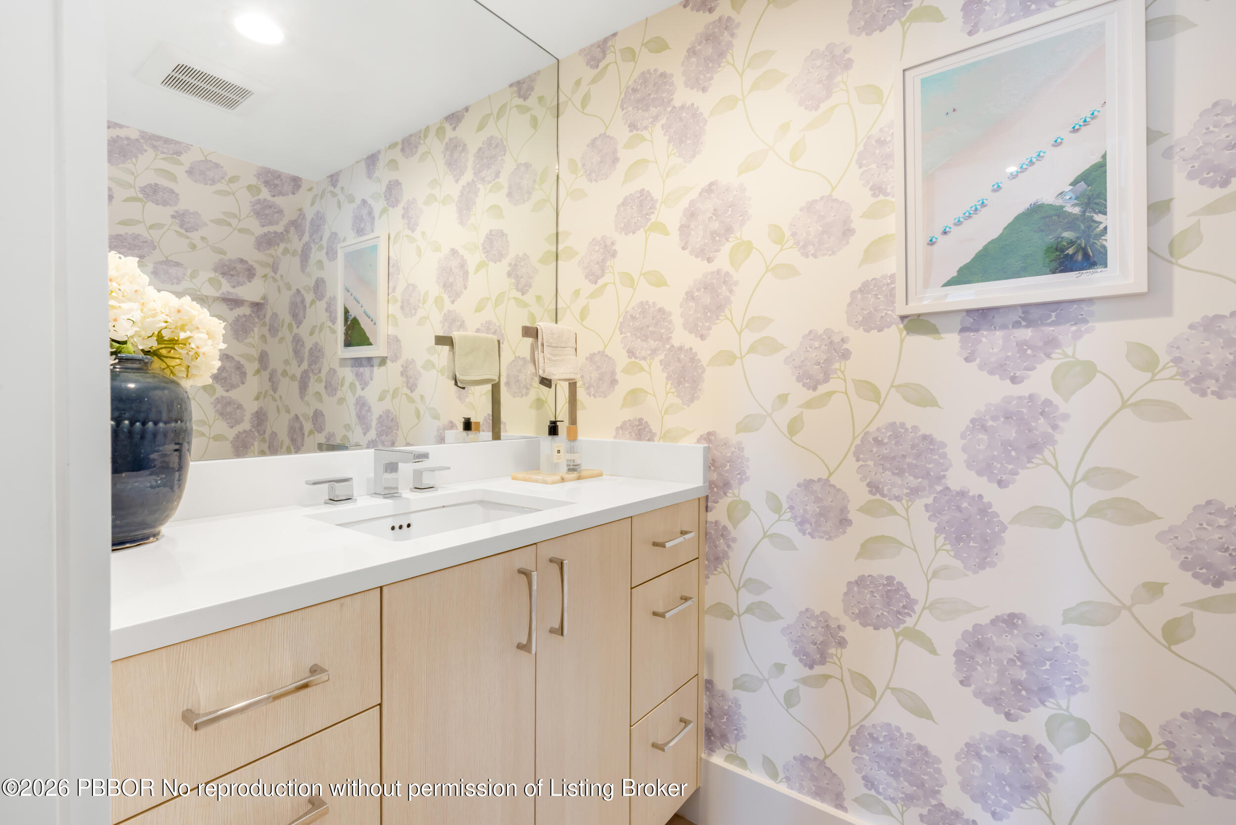 121 Seville Road West Palm Beach, FL 33405 - Photo 32 of 67 a bathroom with a sink and a mirror