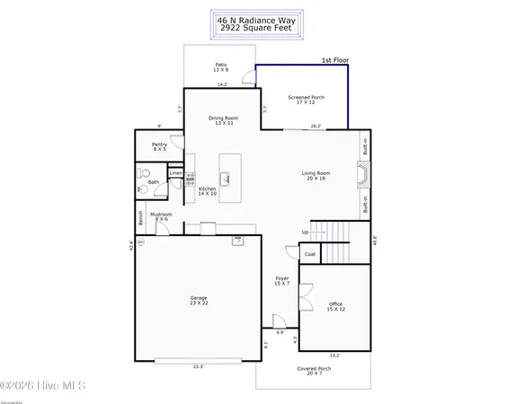 $645,000 | 46 North Radiance Way, Hampstead, NC 28443