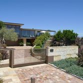 a view of a house with a garden
