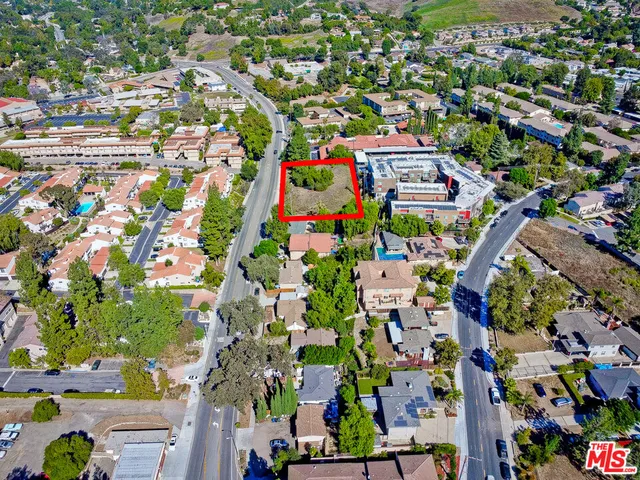 an aerial view of city