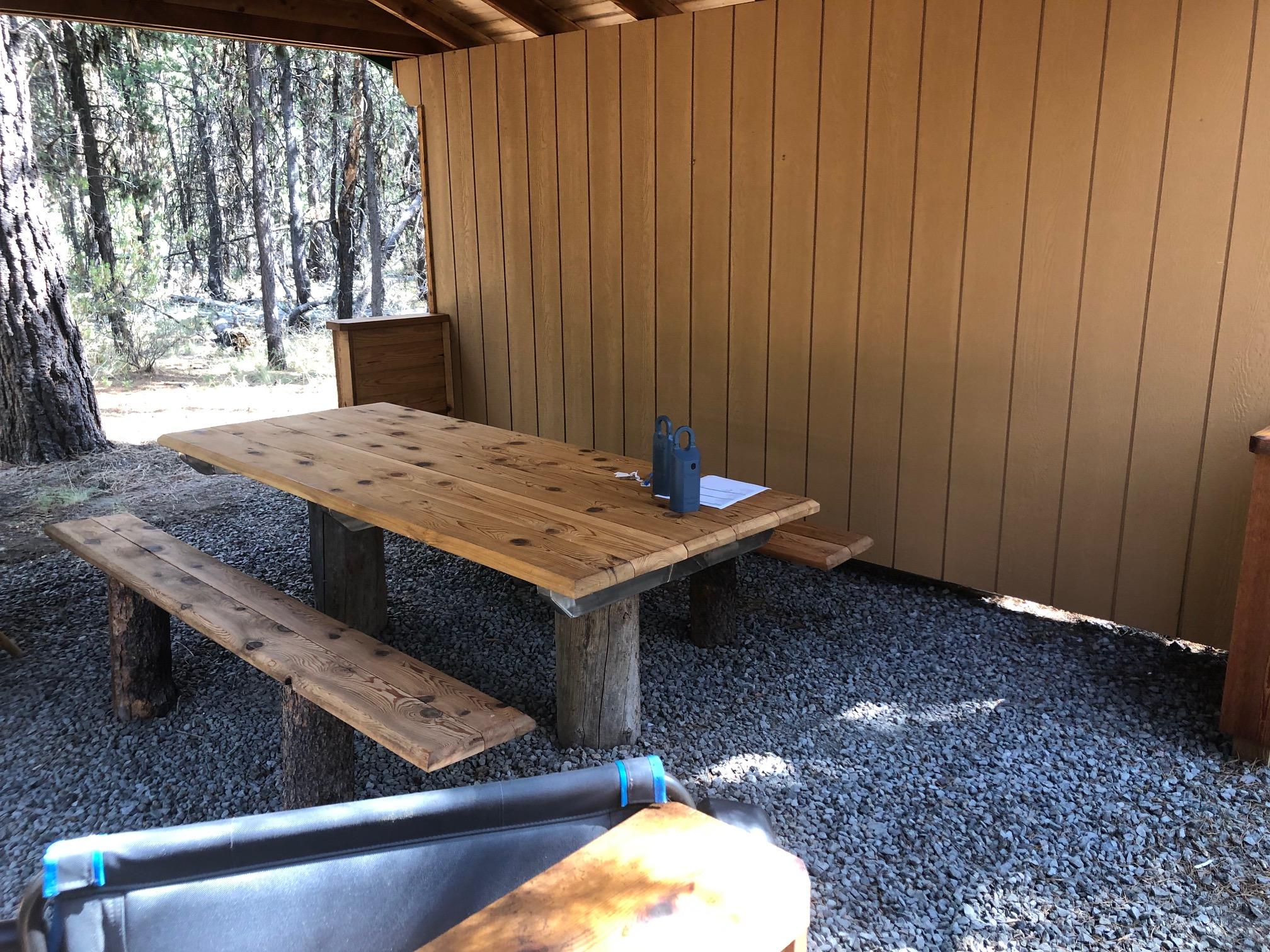 17115 Downey Road Bend, OR 97707 - Photo 8 of 11 Covered picnic area with table