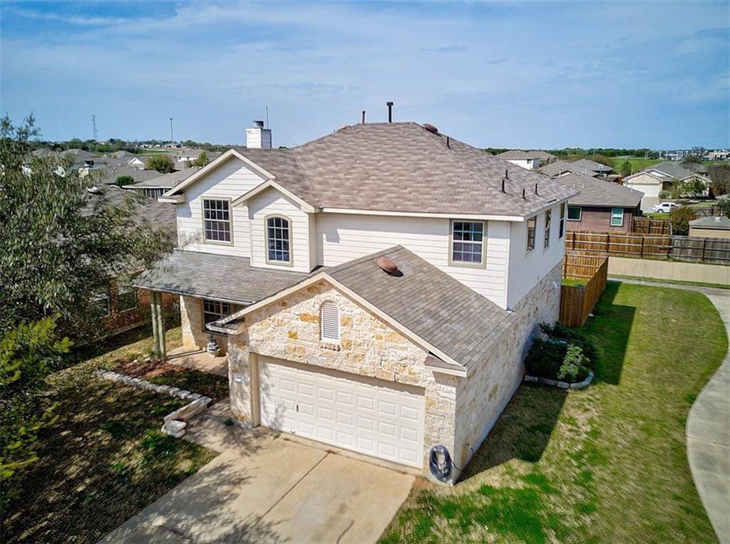 101 Javelina Trail Bastrop, TX 78602 - Photo 1 of 1 an aerial view of a house with a yard