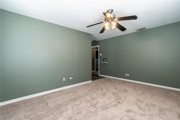 an empty room