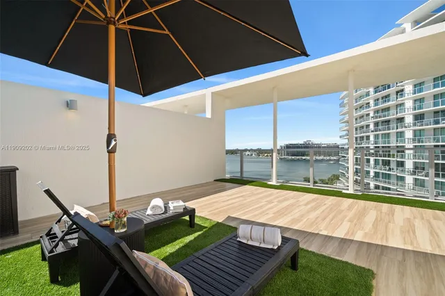 a view of an outdoor space with porch