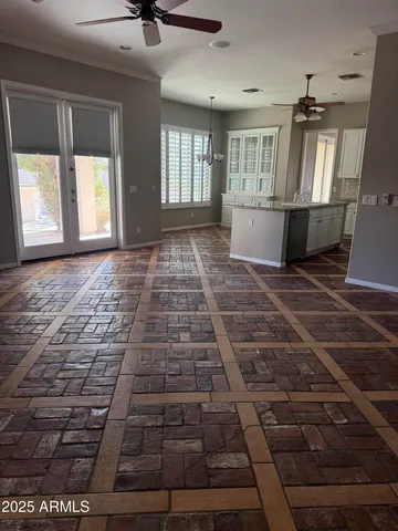 a view of a livingroom with a fireplace
