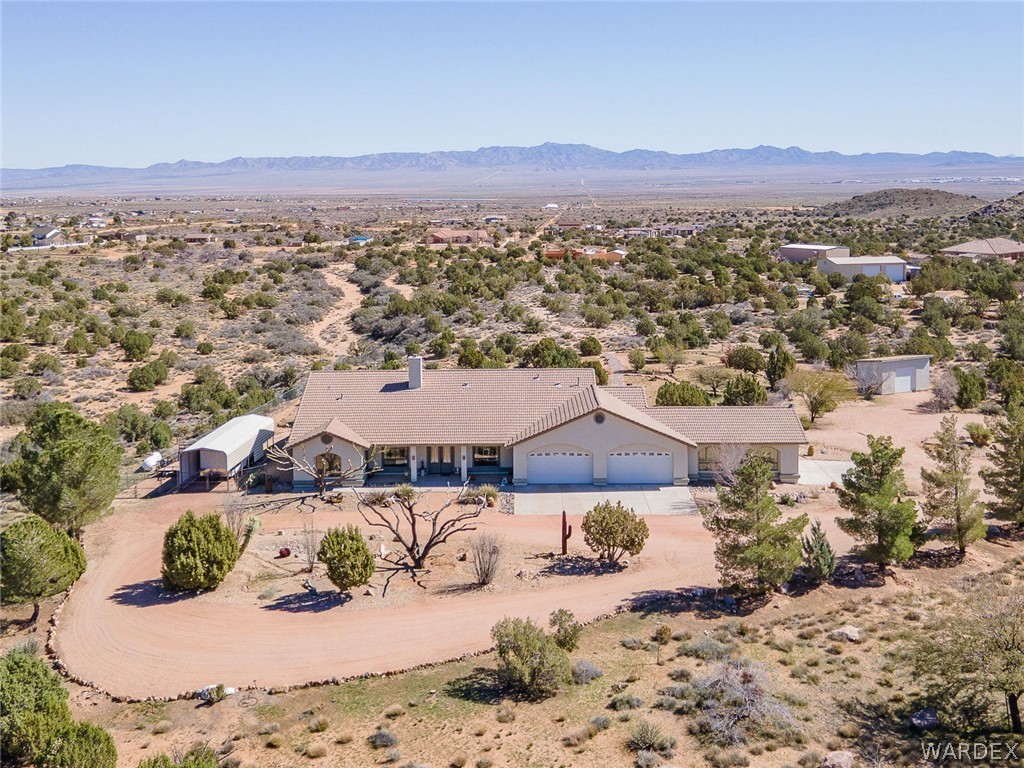 5840 North Cedar Ridge Lane Kingman, AZ 86409 - Photo 79 of 89 an aerial view of a house
