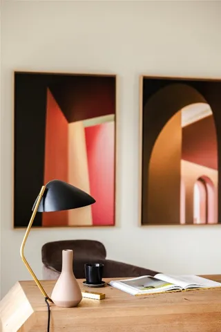 a house with a wooden floor