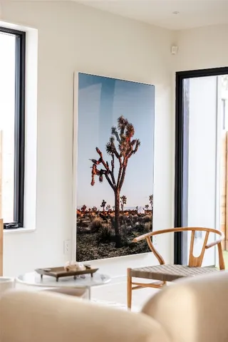 a view of a living room