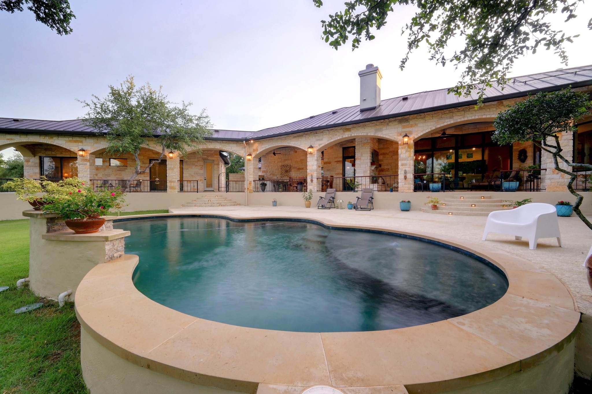 401 Trail Ridge Road Wimberley, TX 78676 - Photo 18 of 34 Swimming pool featuring a patio