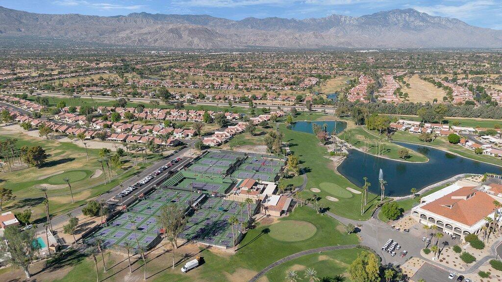 41071 Preston Trail Palm Desert, CA 92211 - Photo 27 of 29 an aerial view of residential houses with outdoor space and river