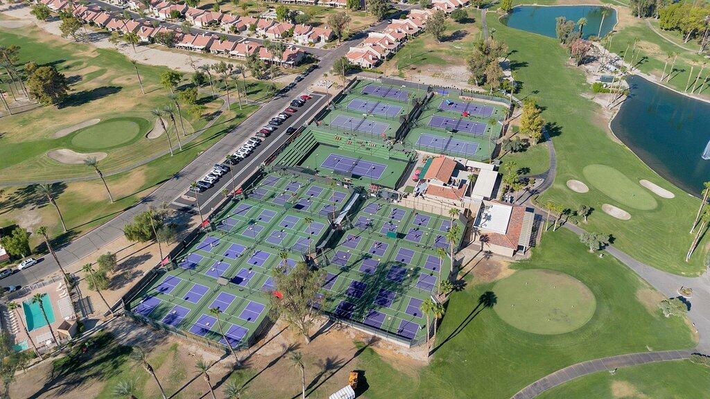 41071 Preston Trail Palm Desert, CA 92211 - Photo 28 of 29 an aerial view of a residential houses with outdoor space