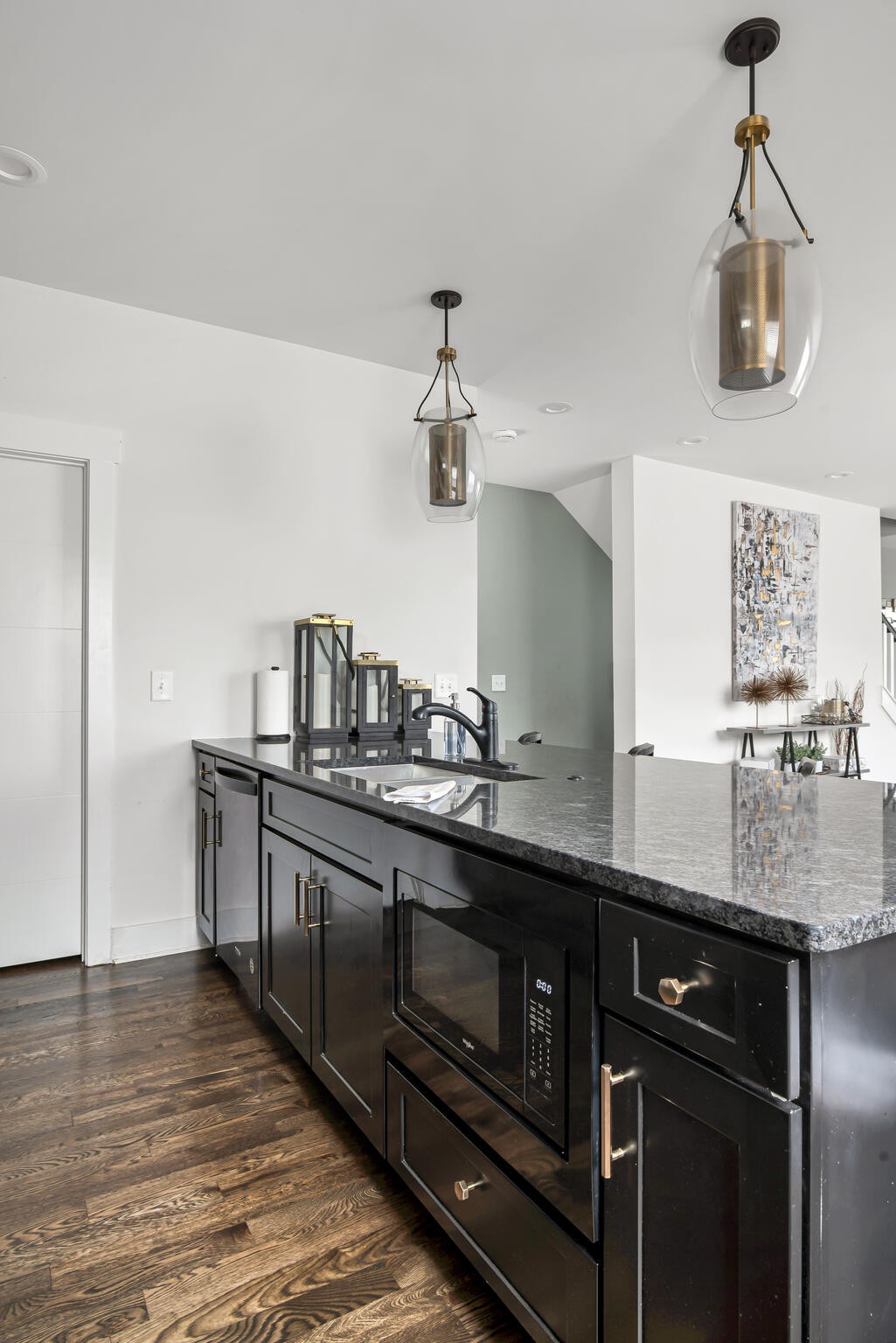 601 Ries Avenue Nashville, TN 37209 - Photo 13 of 30 a kitchen with stainless steel appliances granite countertop a sink and stove