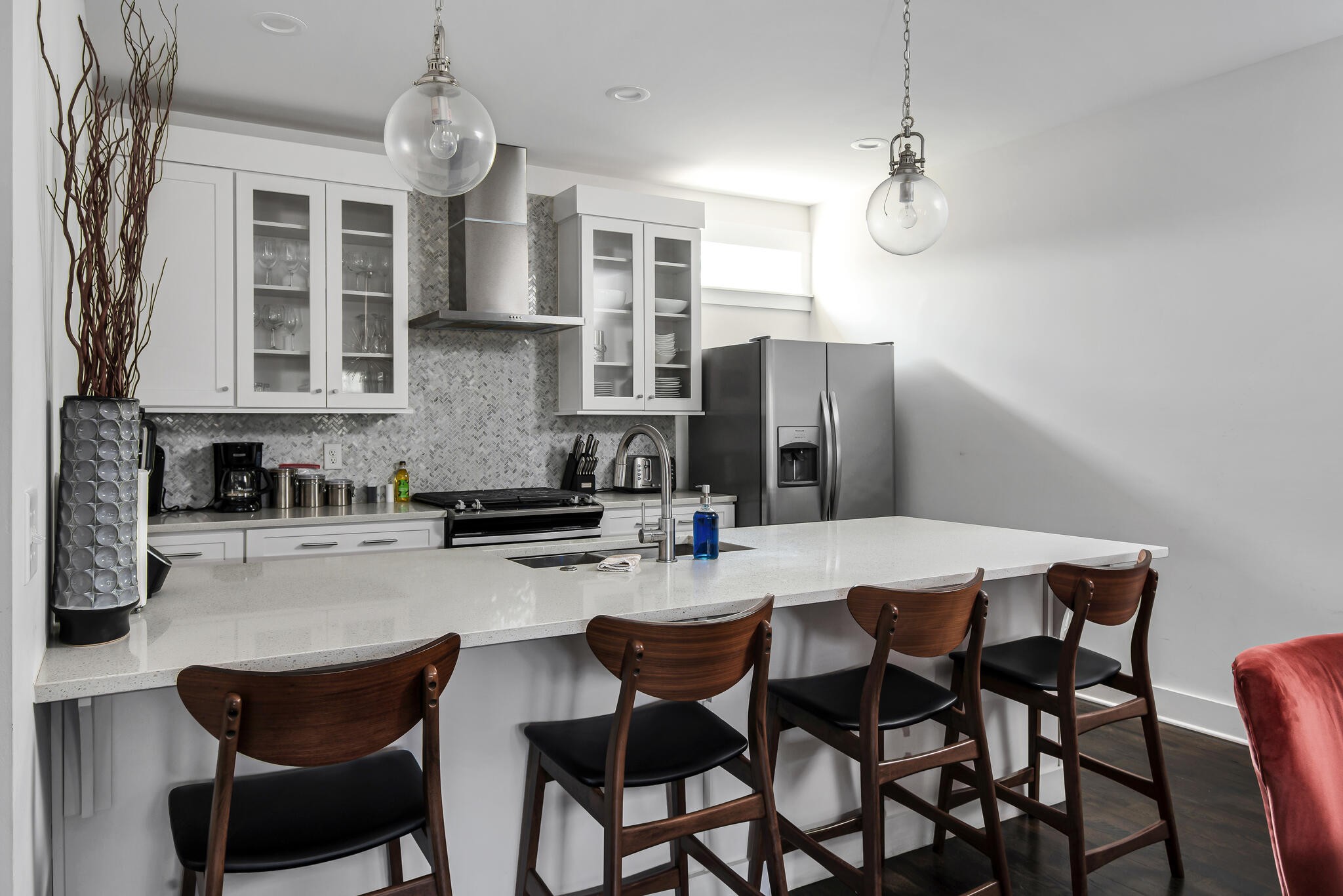 601 Ries Avenue Nashville, TN 37209 - Photo 17 of 30 a view of a dining room with furniture and wooden floor