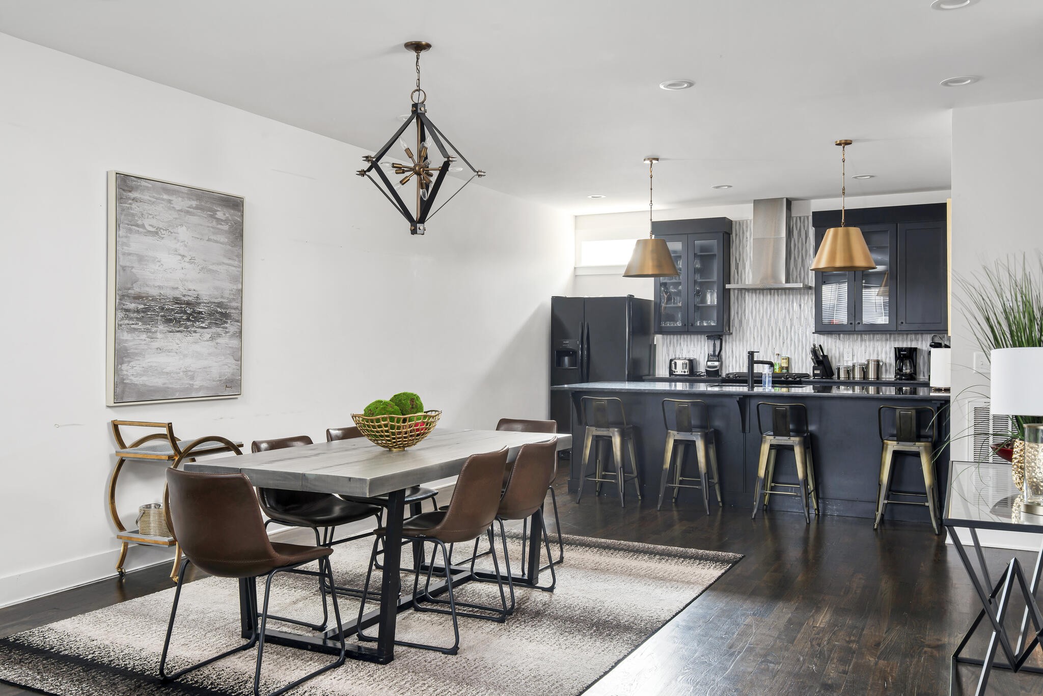 601 Ries Avenue Nashville, TN 37209 - Photo 30 of 30 a view of a dining room with furniture and wooden floor