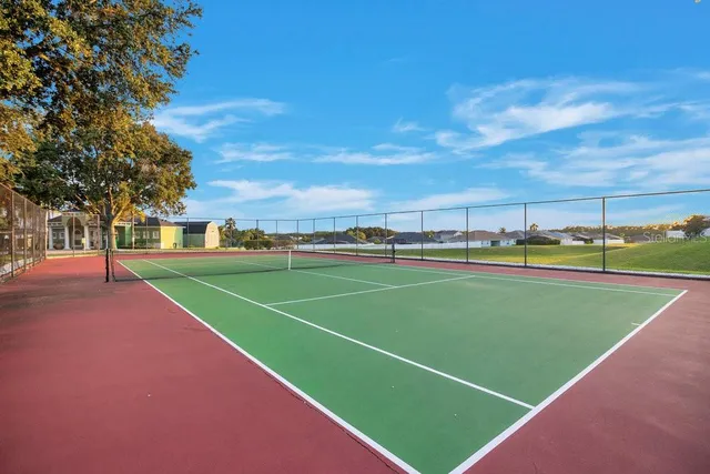 a view of a tennis court