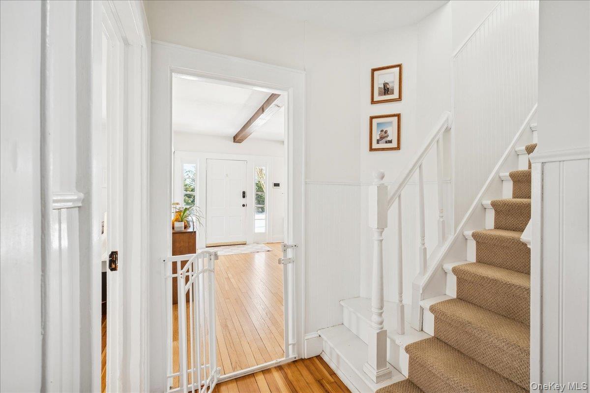 36 Atlantic Avenue Blue Point, NY 11715 - Photo 18 of 46 Downstairs hallway leads to two gracious size bedrooms and full laundry bath